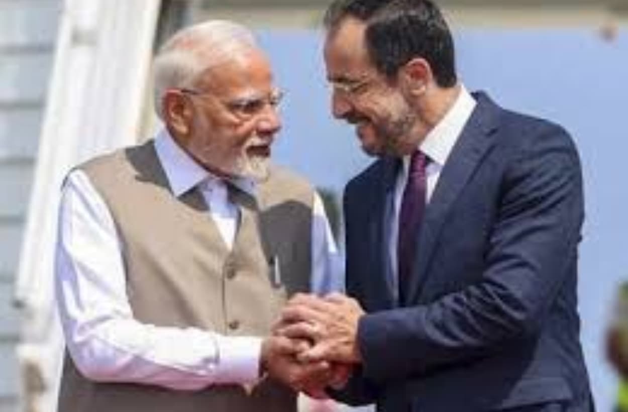 Narendra Modi Cyprus Visit