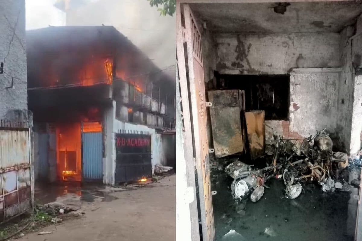 Ranchi News : इलेक्ट्रिक स्कूटी चार्ज करने के दौरान लगी आग, धू-धूकर जला पूरा घर