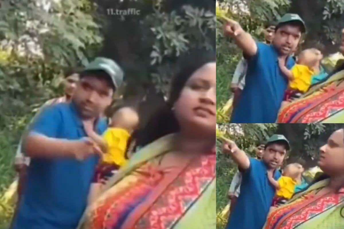 Viral Video: ‘तू बाप है? ओवर मत कर… पार्क में प्रेमी के साथ पकड़ी गई पत्नी तो पति पर ही लगी चिल्लाने