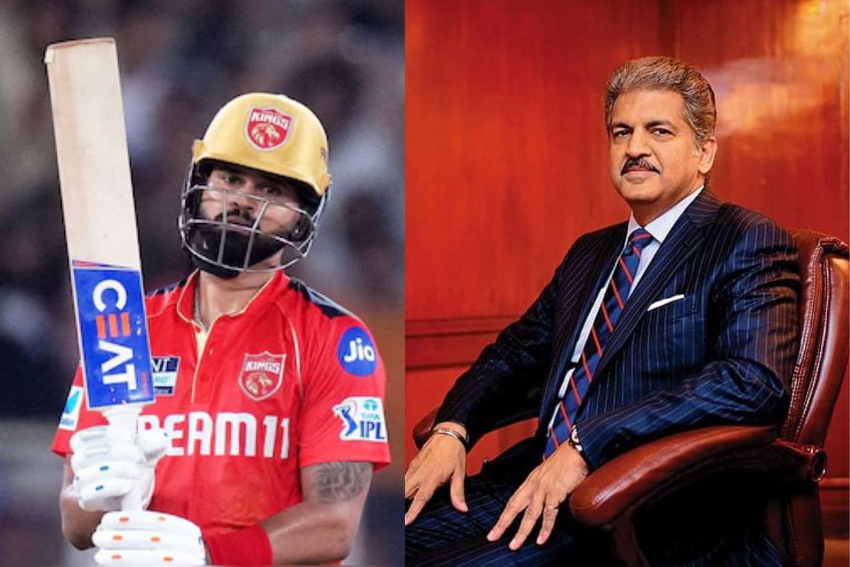 PBKS की जीत के बाद Anand Mahindra ने श्रेयस अय्यर की तारीफ में कही बड़ी बात, लोग बोले- थार तो बनती है!