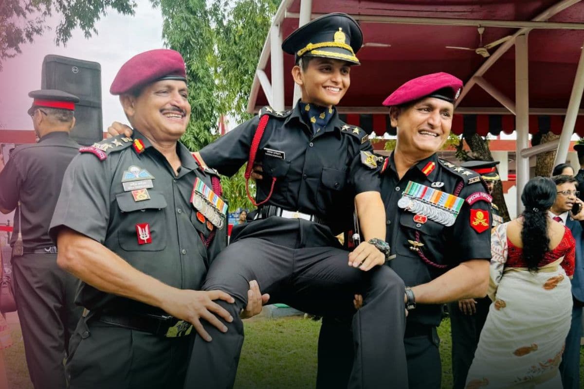 Success Story: पिता को सैल्यूट और नम हो गईं आंखें…पहली बार में SSB क्रैक कर Army Officer बनी तीसरी पीढ़ी की बेटी