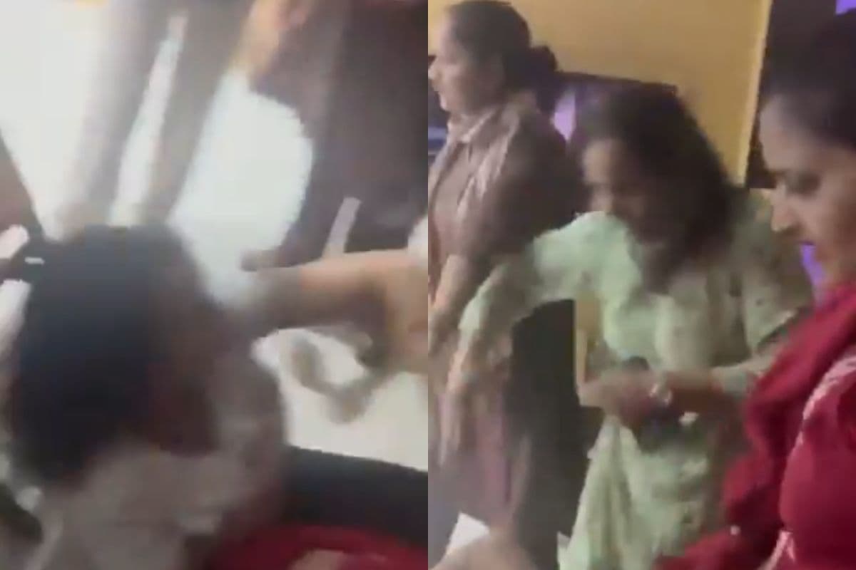 बीजेपी विधायक की बेटी की गुंडागर्दी! फ्लैट में घुसकर मां-बेटी को जमकर पीटा, देखें वीडियो