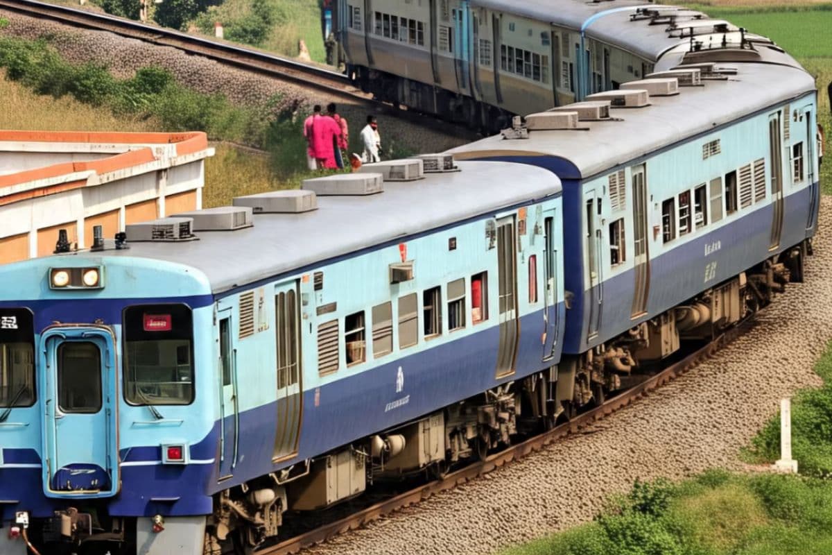 आधी ट्रेन एक जिले में, आधी दूसरे में… यूपी का ये है अनोखा स्टेशन