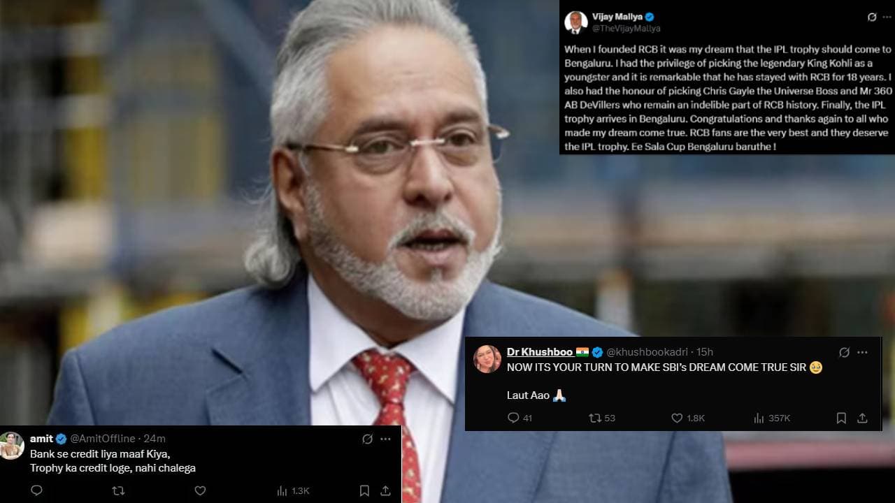 RCB की IPL जीत पर Virat Kohli ने इधर उठाई ट्रॉफी, उधर ट्रोल हो गए Vijay Mallya, सोशल मीडिया यूजर्स बोले- निर्लज्ज तू फिर आ गया…