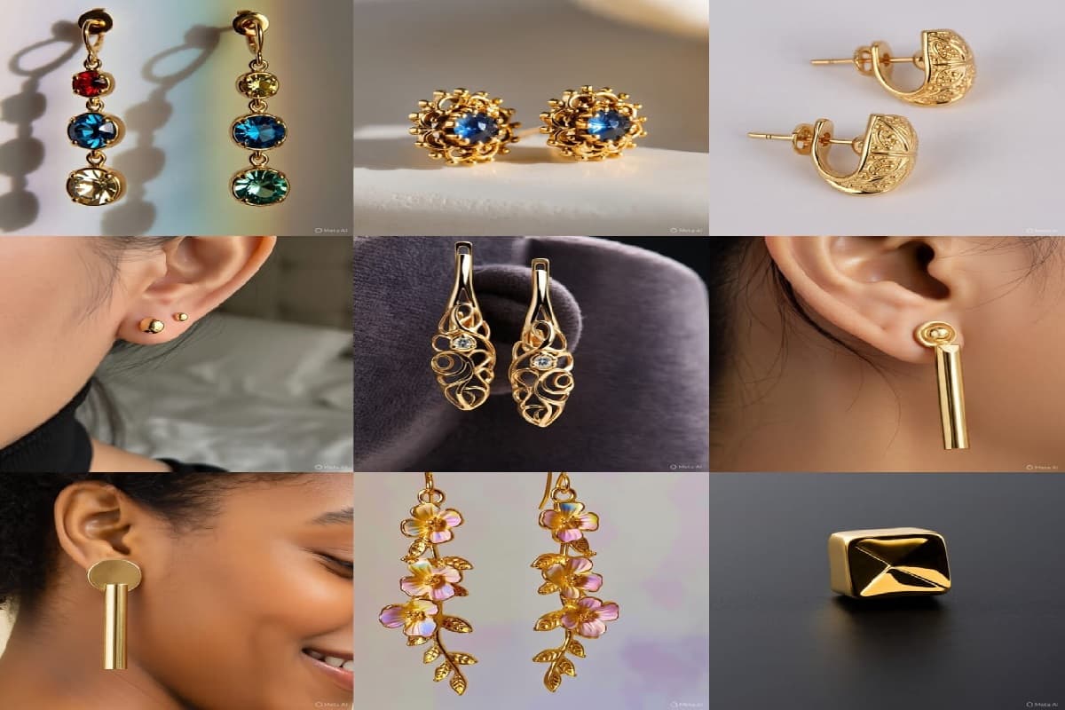 Trendy Earring Designs: देसी लुक में लगाना है विदेशी तड़का, तो जरूर चुने ये ट्रेंडिंग गोल्ड इयररिंग्स