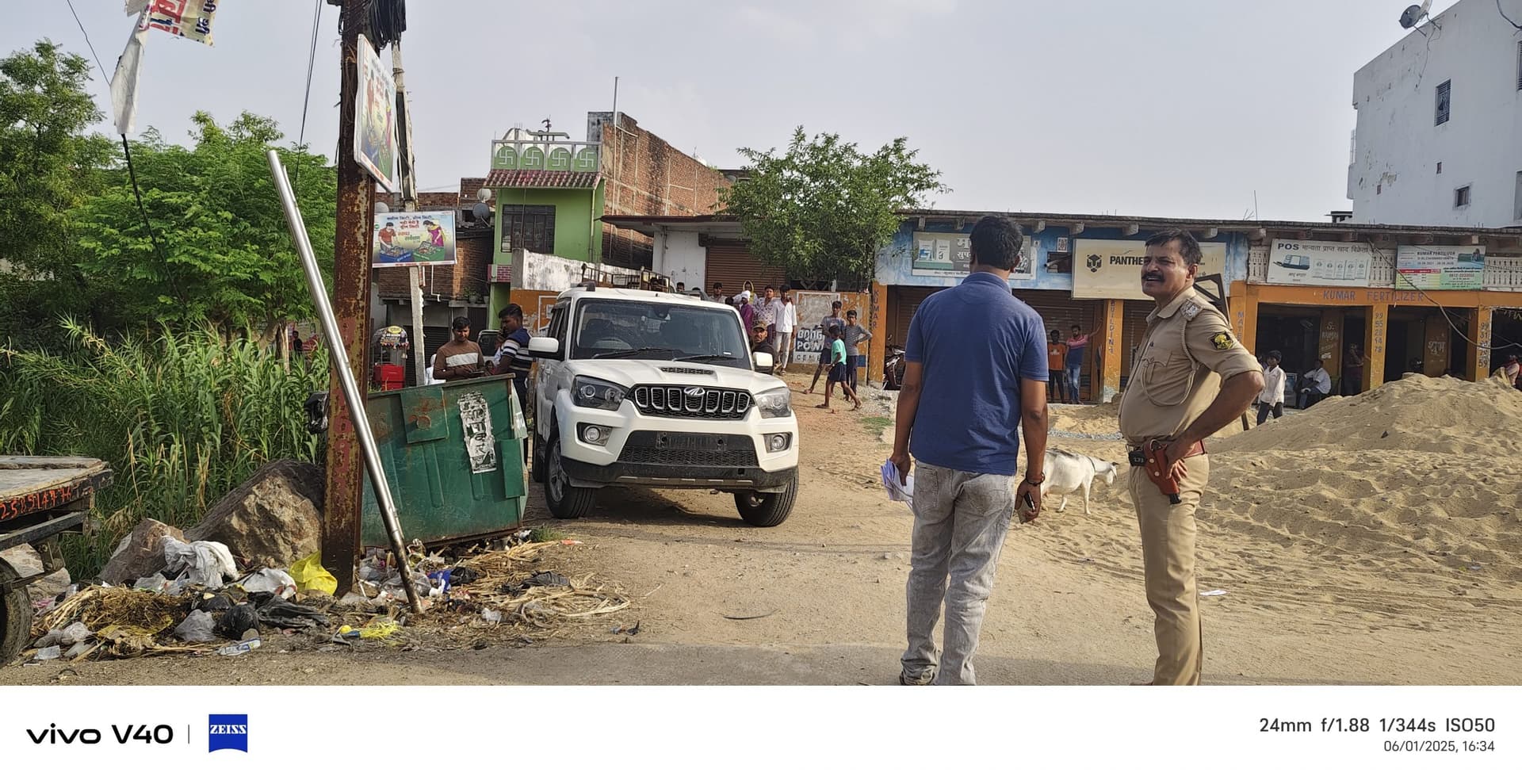 अहियापुर ट्रिपल मर्डर के मुख्य आरोपित की स्कॉर्पियो कोचस से बरामद