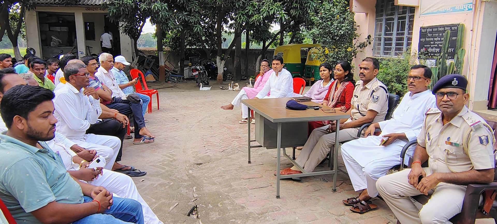 बकरीद को लेकर शांति समिति की हुई बैठक