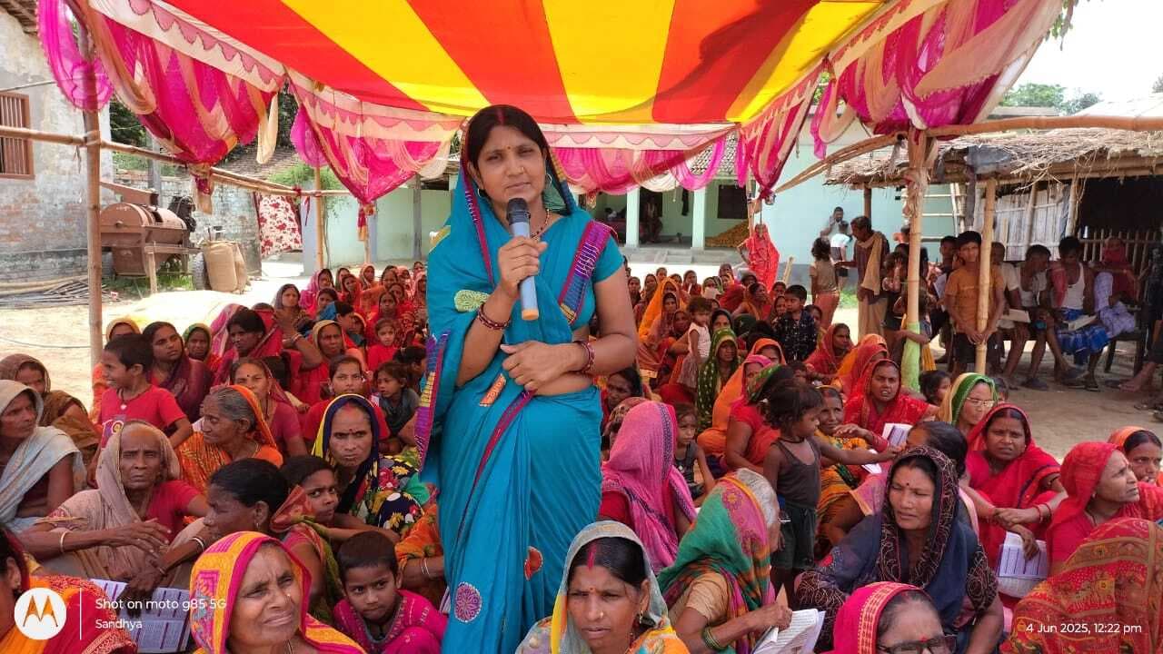 महिला संवाद में 30 हजार से अधिक आकांक्षाएं हुई दर्ज