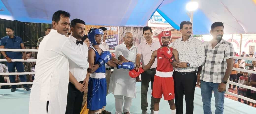 राज्यस्तरीय जूनियर व सब जूनियर बालक/बालिका बॉक्सिंग प्रतियोगिता शुरू