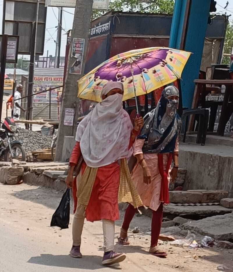 भीषण गर्मी का कहर, अधिक तापमान 40 डिग्री से ऊपर, जनजीवन प्रभावित