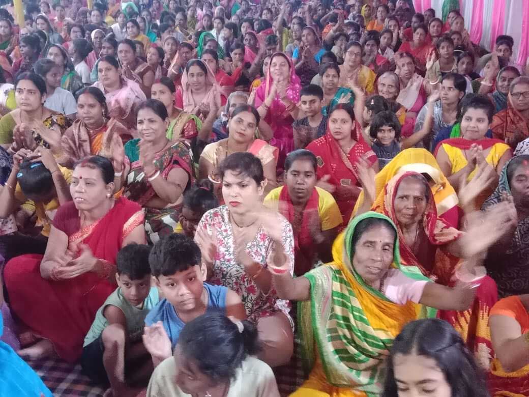 Bhagalpur news राम कथा जीवन जीने की कला है : साध्वी वृज किशोरी