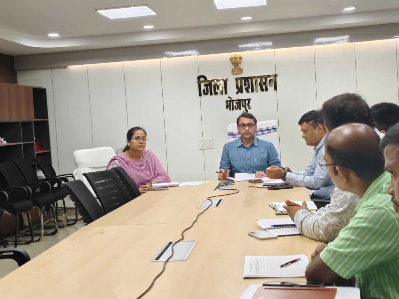 आरा मुख्य नहर के अंतिम छोर तक पहुंचा पानी : डीएम