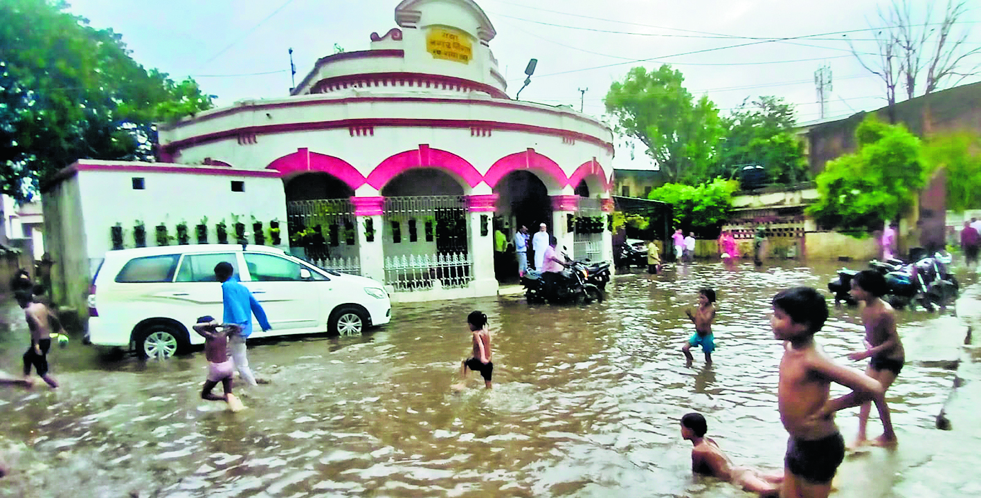 Gaya News : 70 एमएम हुई बारिश, गर्मी अब भी बरकरार