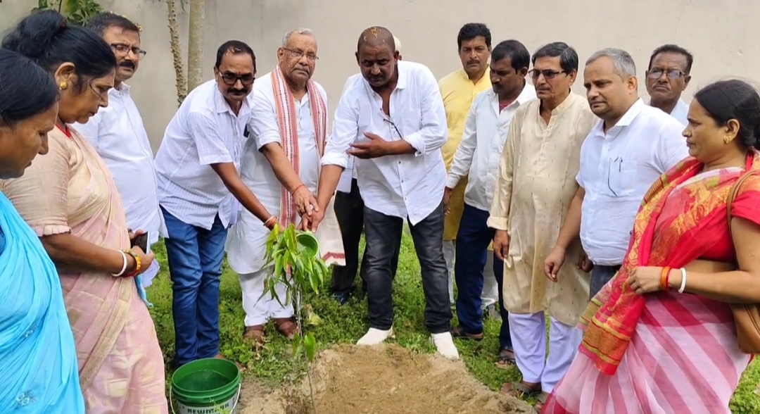 एक पेड़ मां के नाम अभियान तहत पूर्व डिप्टी सीएम ने पौधरोपण किया