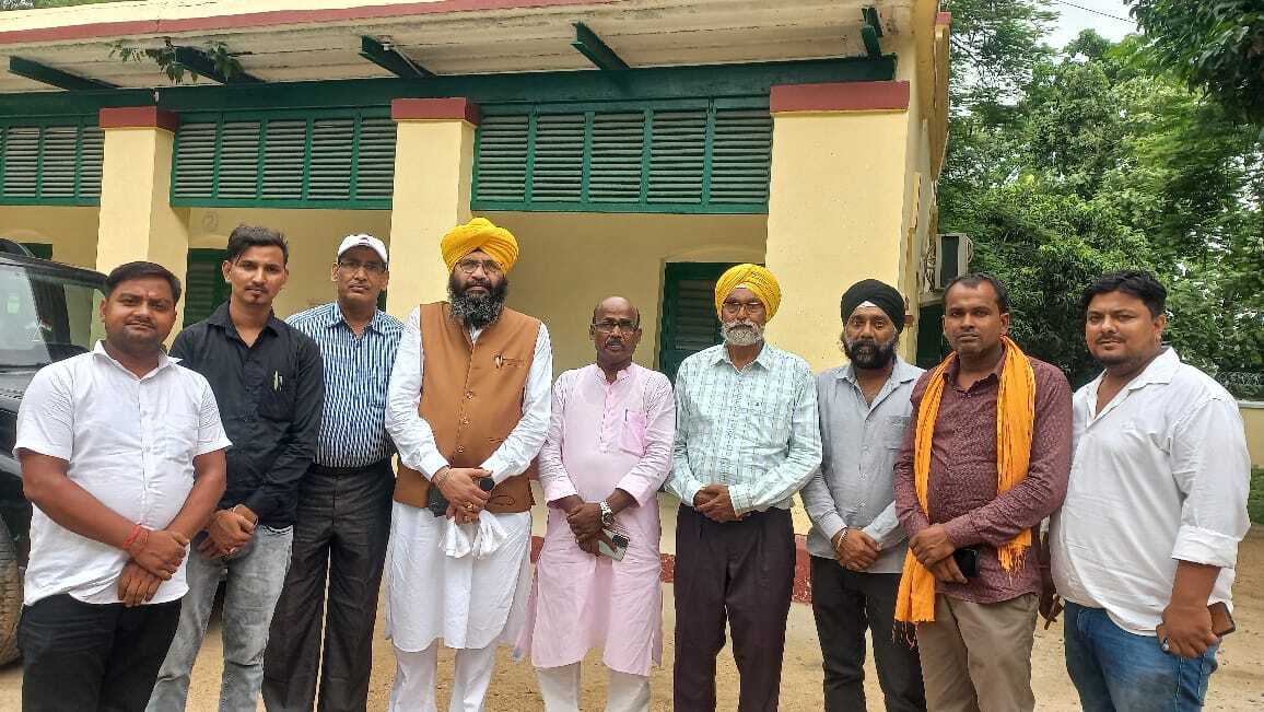 अल्पसंख्यक आयोग उपाध्यक्ष का निरीक्षण डाक बंगला में जनप्रतिनिधि ने किया स्वागत