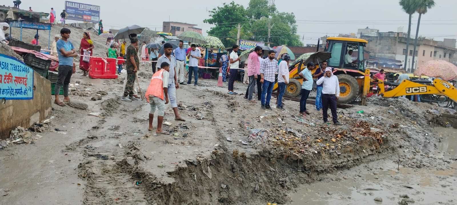 नयी बाजार में अंडरपास के निर्माण पर फिर रोक