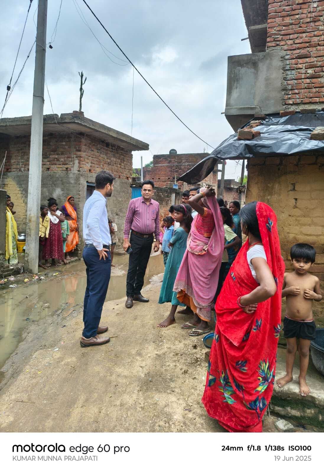 डीडीसी ने देसिन बिगहा का किया निरीक्षण