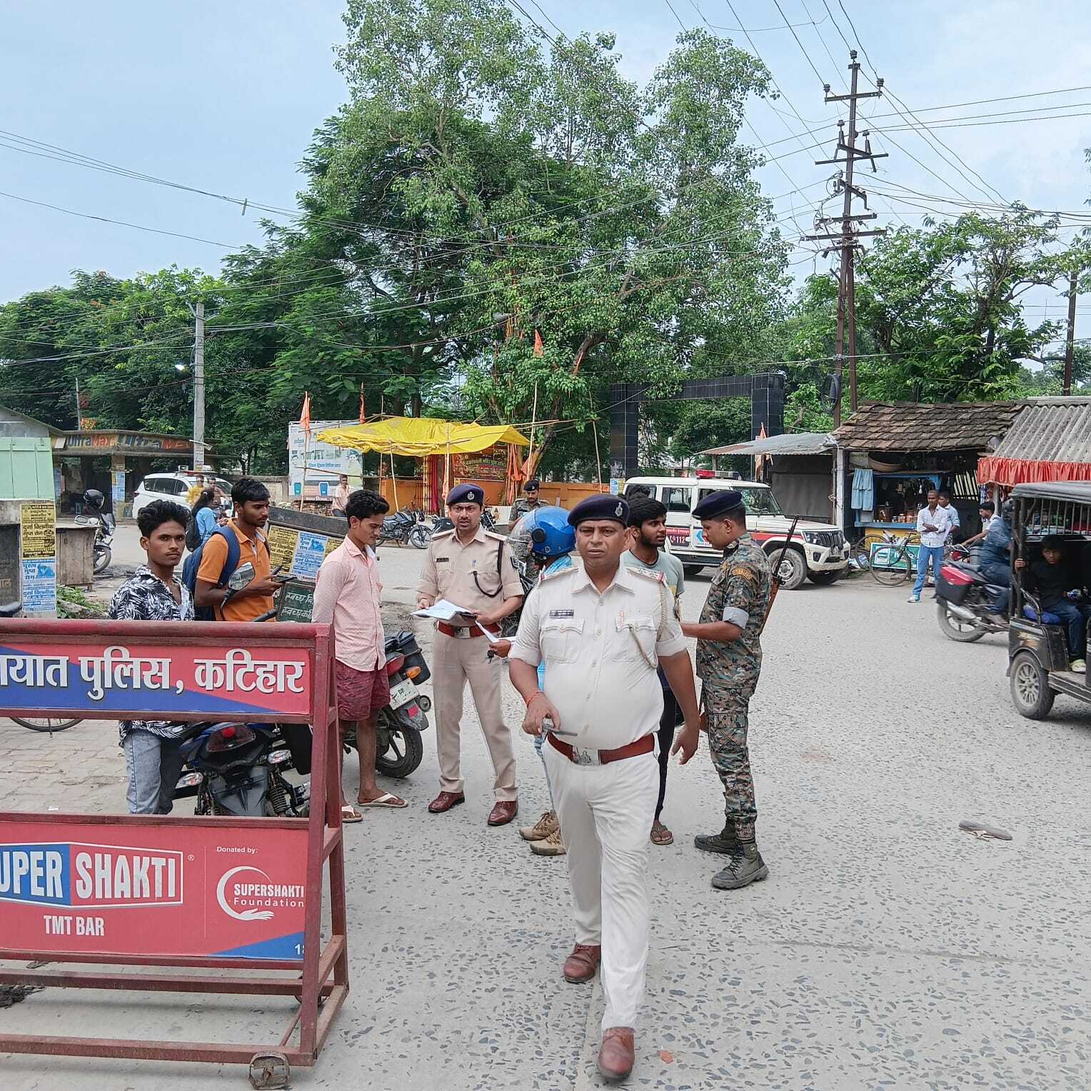चलाया वाहन जांच अभियान, एक लाख से अधिक का वसूला गया जुर्माना