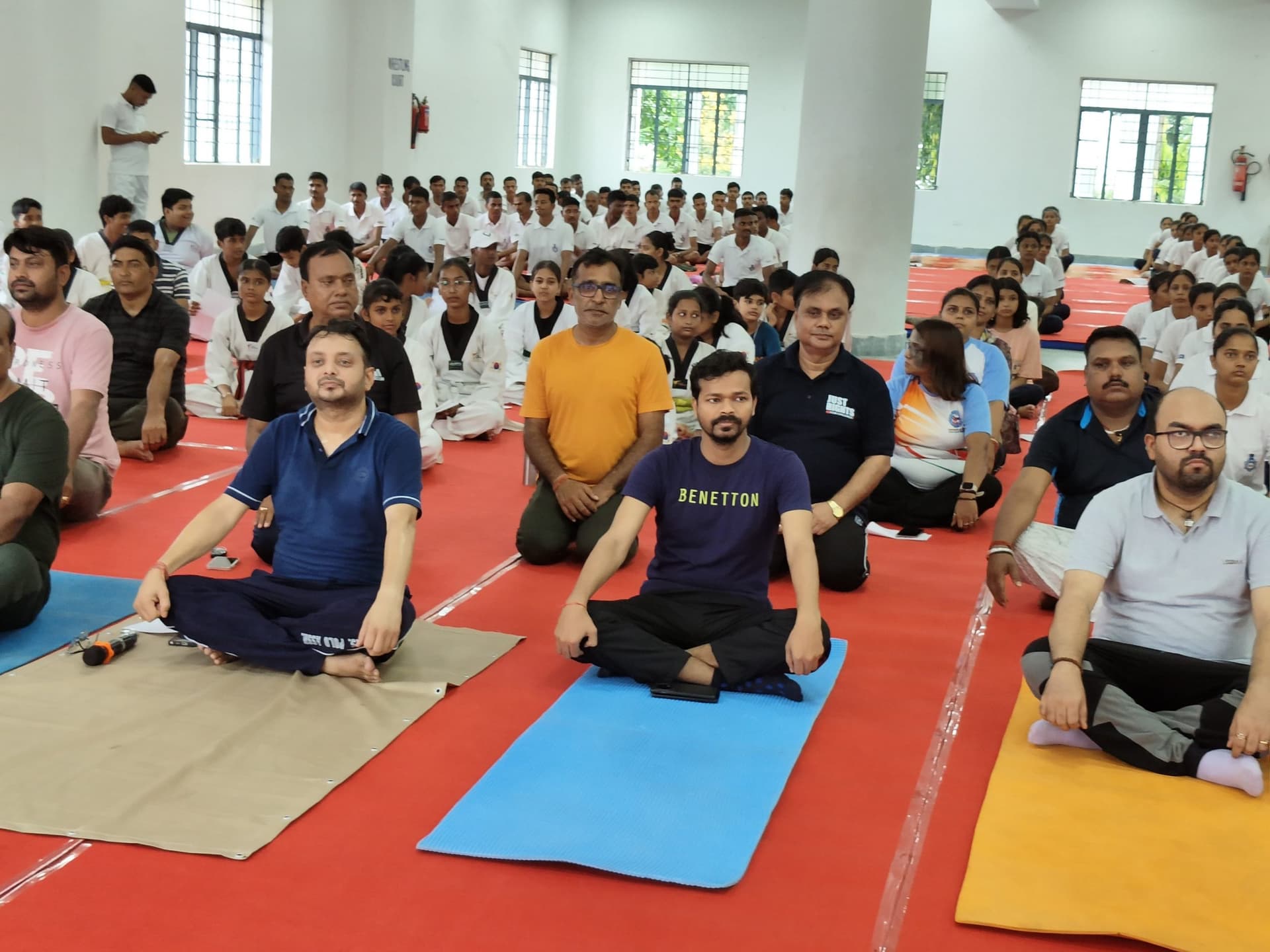 निरोगी काया व स्वस्थ लोकतंत्र निर्माण का लिया संकल्प