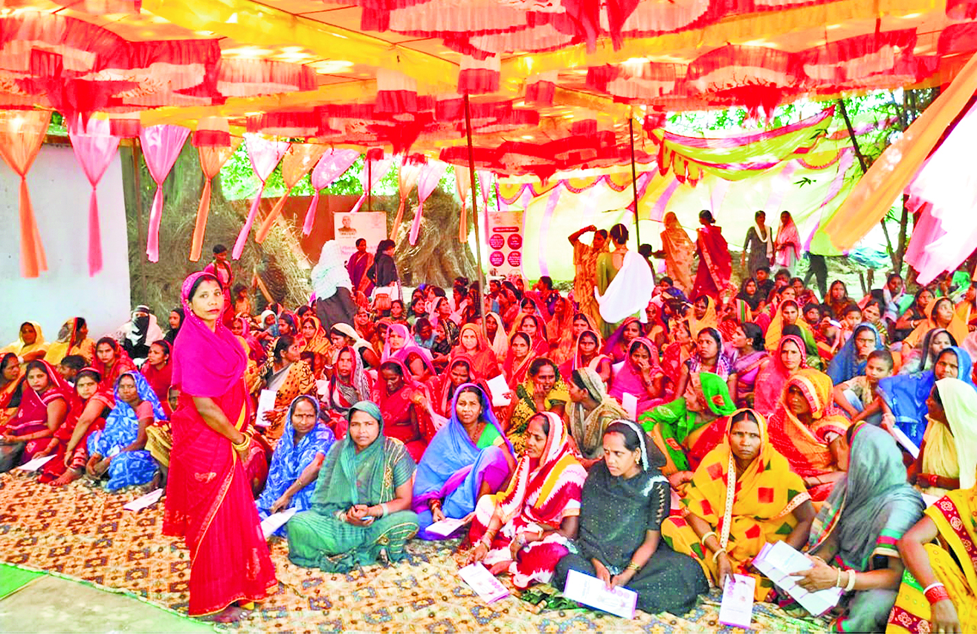 Gopalganj News : जिले के 1661 स्थानों पर गूंजा महिला संवाद, 2.7 लाख से अधिक महिलाओं की ऐतिहासिक भागीदारी