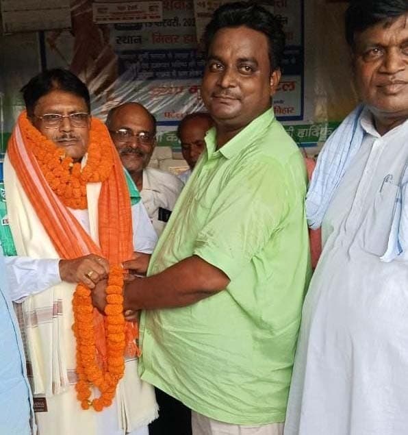 भवानीपुर में बाल श्रमिक आयोग के अध्यक्ष का हुआ स्वागत
