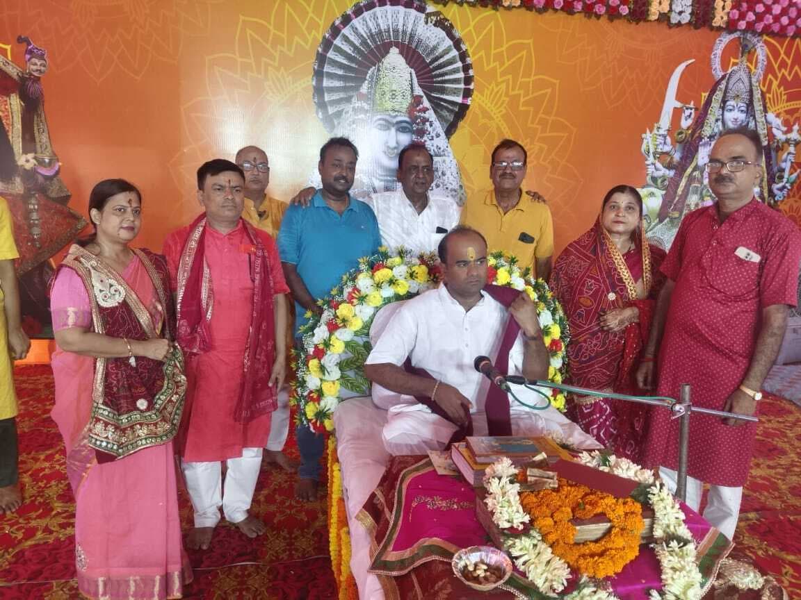 देवी भागवत भगवती की महिमा का महान ग्रंथ : कौशिक भाई भट्ट