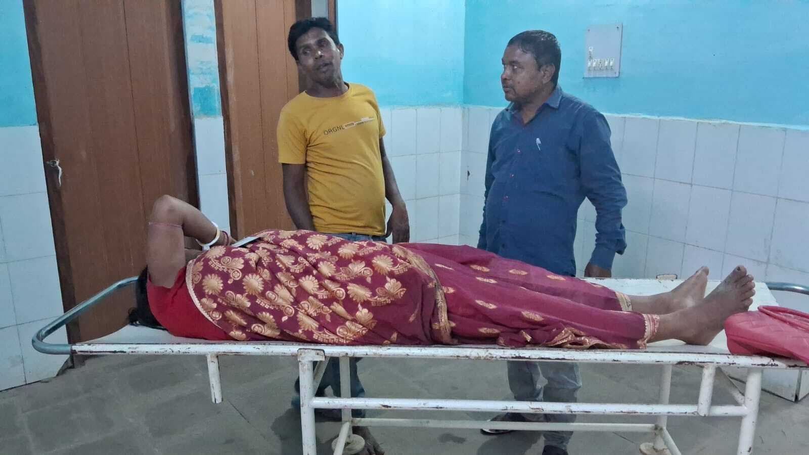 दो बाइकों की टक्कर में दो व्यक्ति घायल