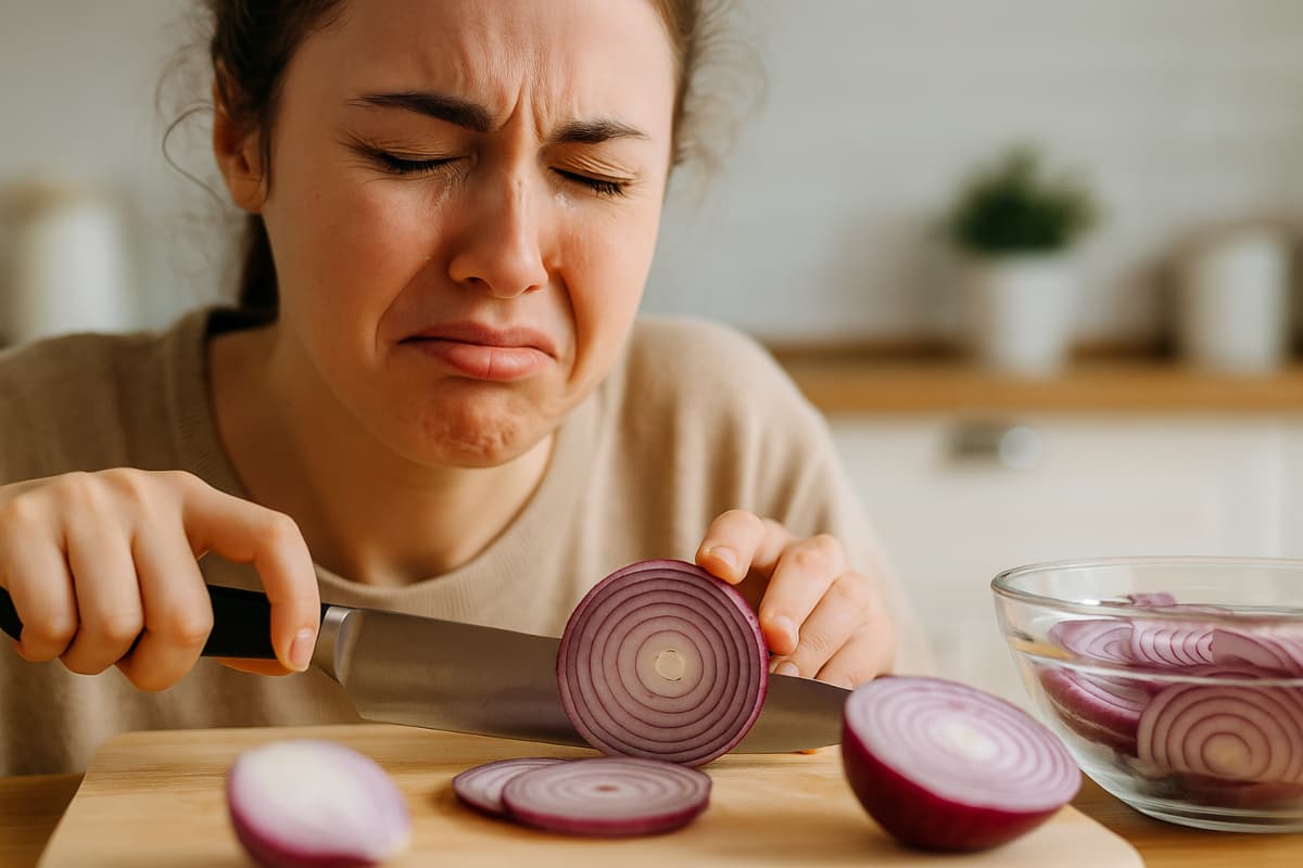 Onion Cutting Tips: प्याज काटते समय अब आंखों से नहीं गिरेगा एक भी बूंद पानी, अपनाएं ये ट्रिक्स