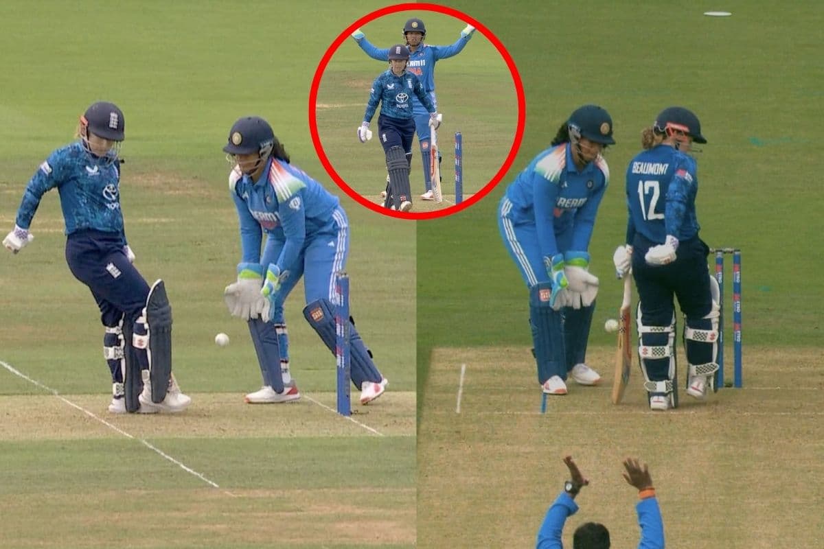 Tammy Beaumont accused of Obstructing the field.