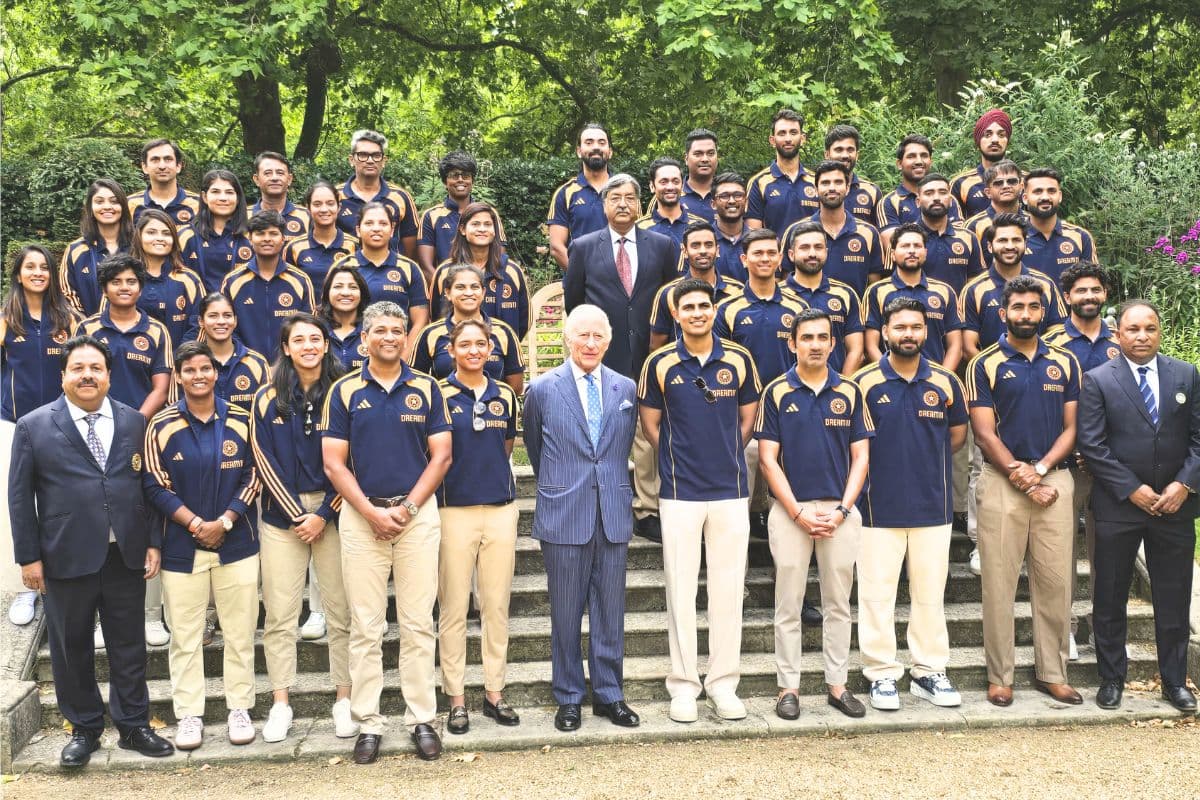 IND vs ENG: लॉर्ड्स टेस्ट के बाद प्रिंस चार्ल्स III से मिली भारतीय टीम, महिला टीम भी मौजूद
