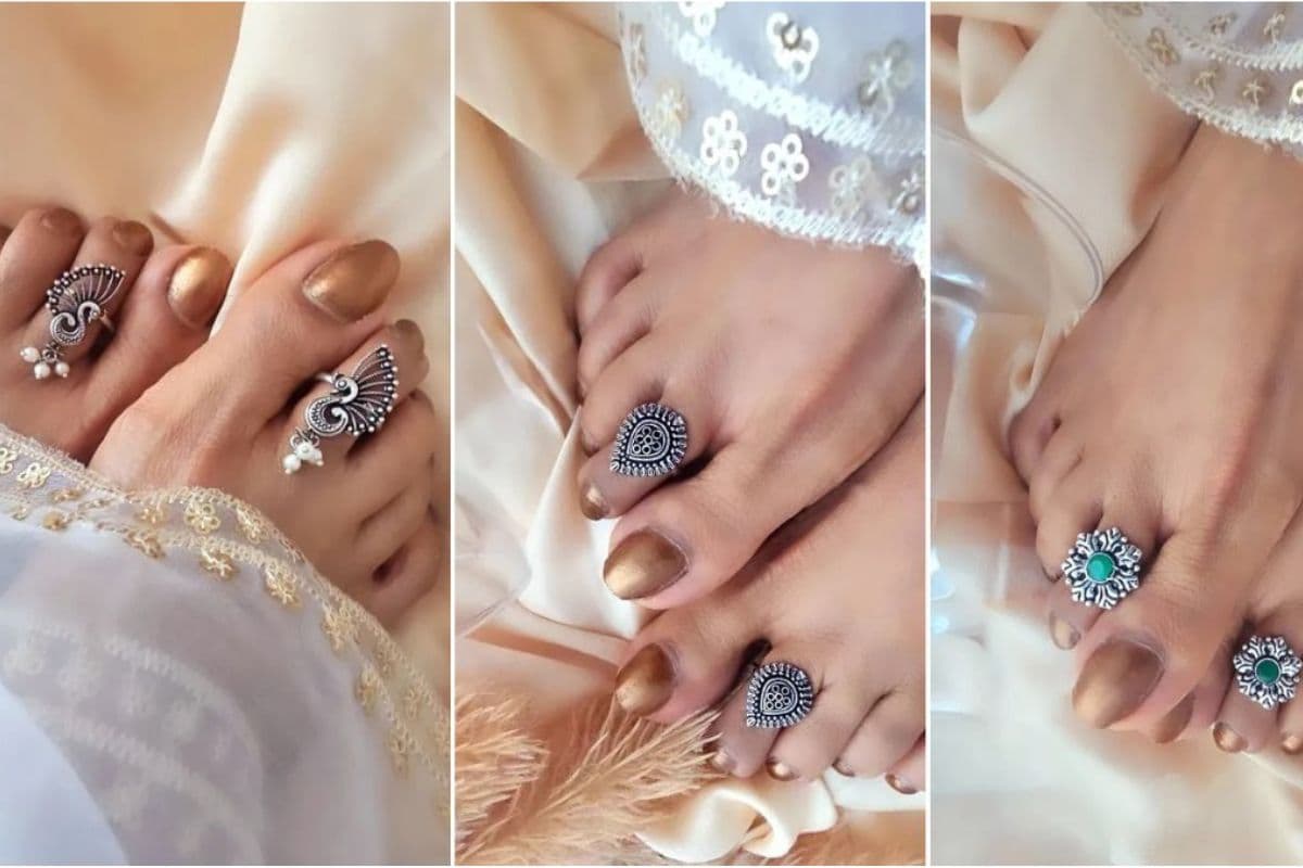 Latest Toe Ring Design:अपने पैरों को दें परफेक्ट लुक, ट्रेंड में हैं ये टो रिंग्स डिजाइन