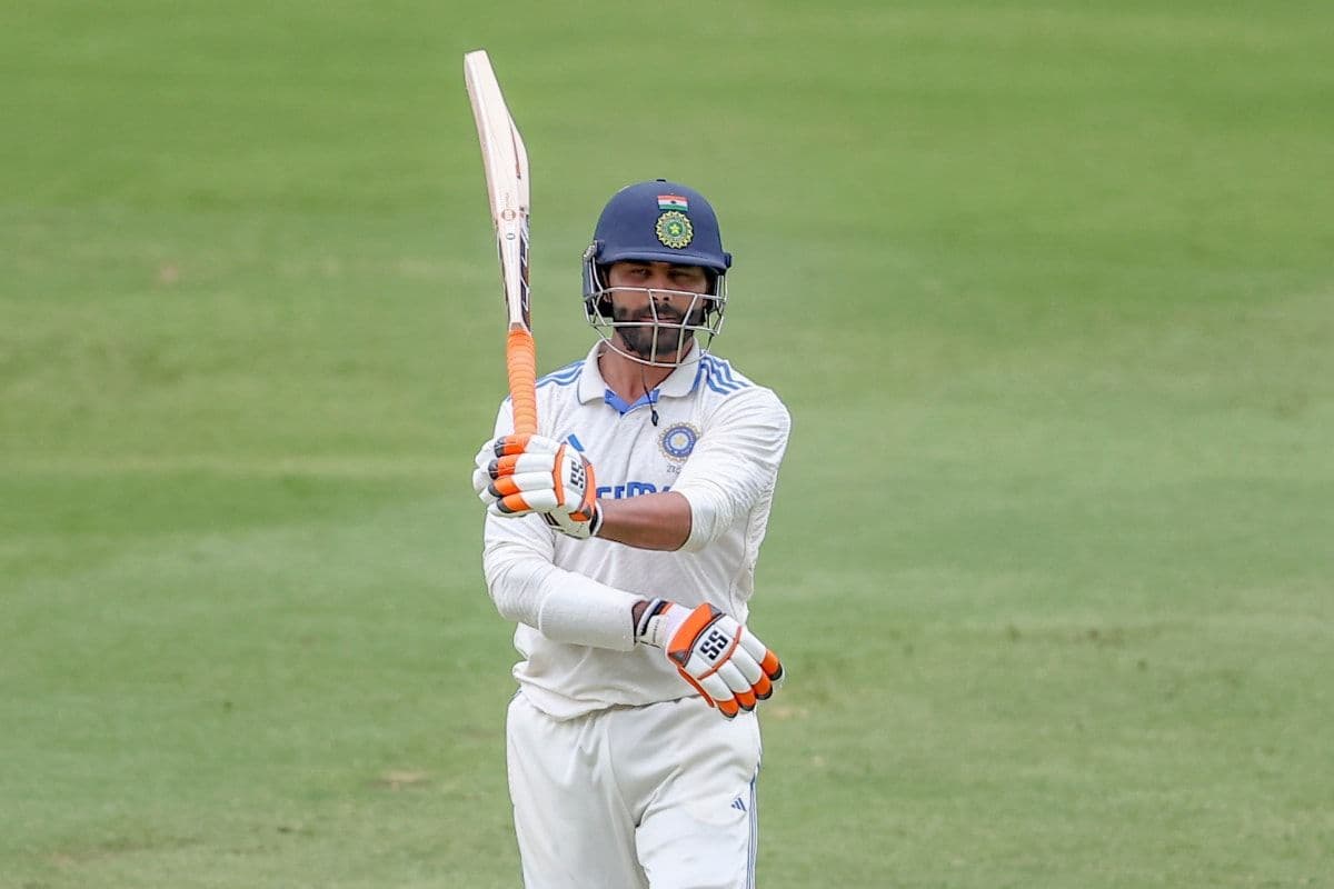 Eng vs Ind 2nd Test: बर्मिंघम में अचानक तलवारबाजी करने लगे रविंद्र जडेजा, फिरंगियों के उड़ गए होश!