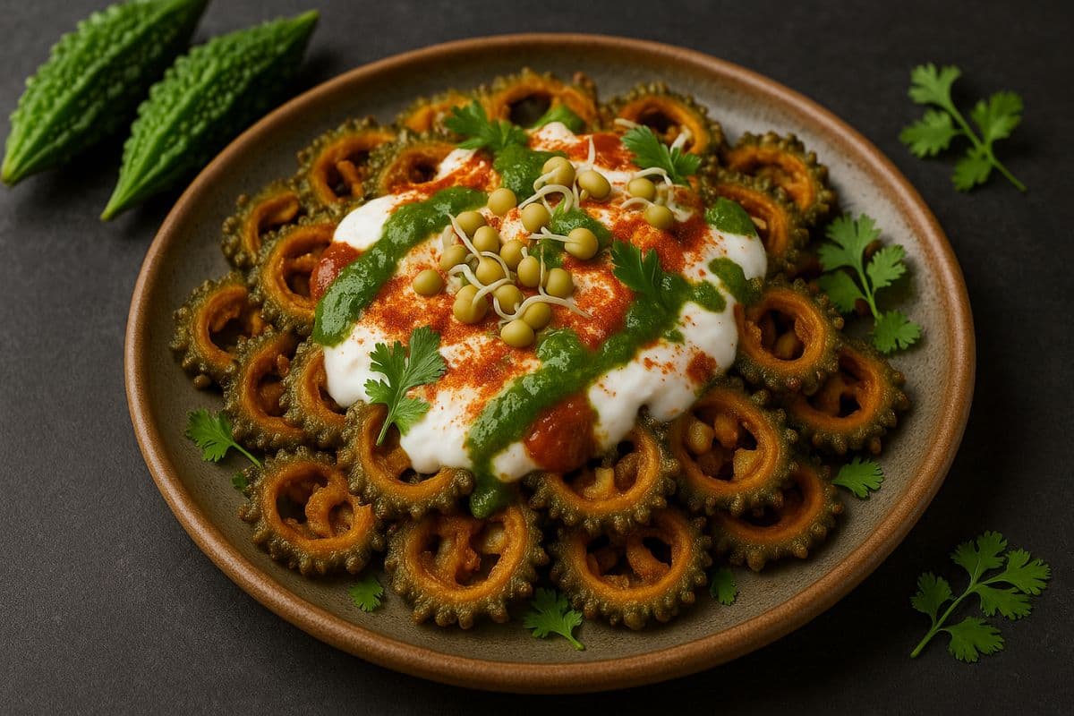 Karela Chaat Recipe:करेला सिर्फ तीखा नहीं अब देगा चटपटा चाट का स्वाद, जानिए आसान रेसिपी