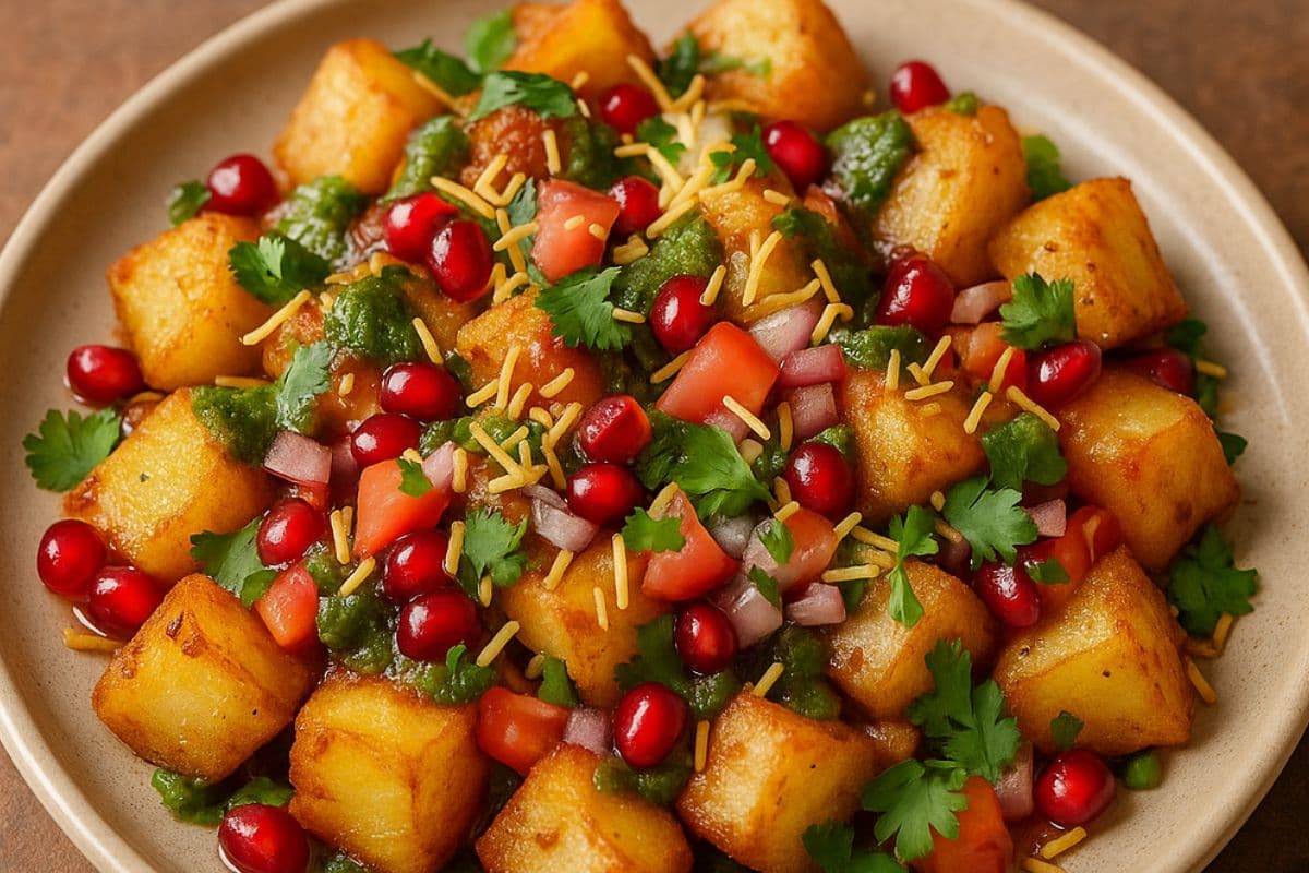 Aloo Chaat: बारिश हो या शाम की भूख, घर पर आसानी से बनाएं चटपटी आलू चाट