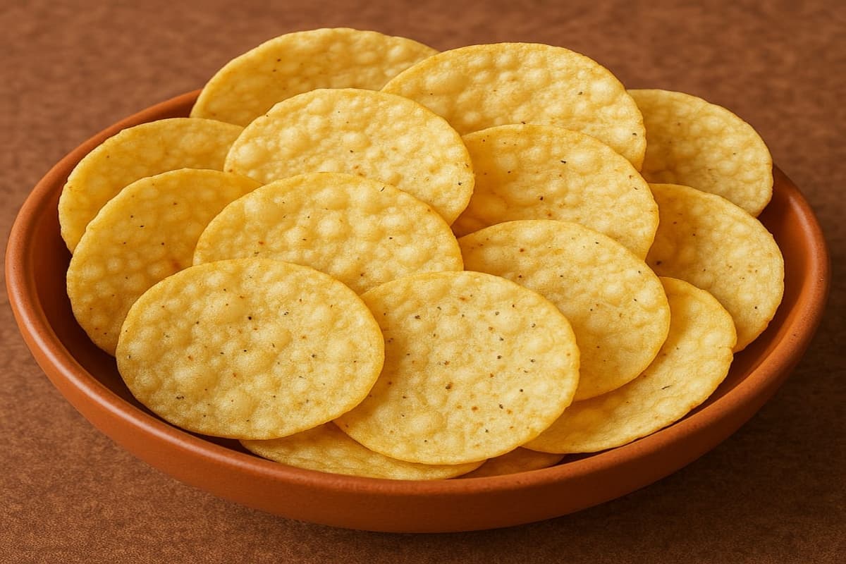 Aloo Papad Recipe: घर में लग गया है आलू का ढेर? बनाएं ये तीखे और कुरकुरे आलू पापड़