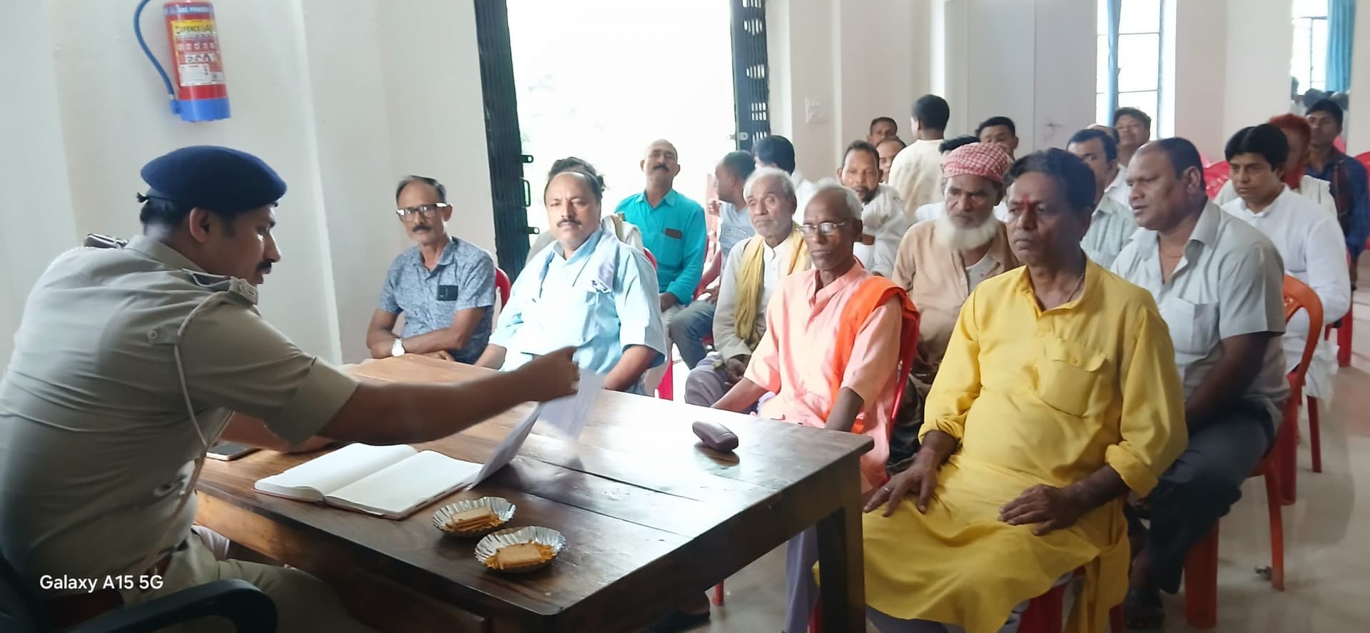 मुहर्रम को लेकर शांति समिति की बैठक आयोजित
