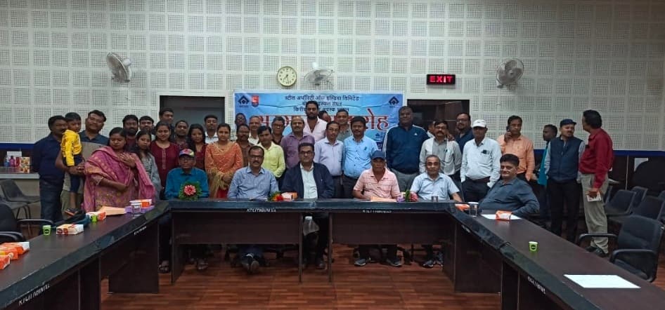 Chaibasa News : सेल किरीबुरु में तीन कर्मियों को सम्मानित कर दी गयी विदाई