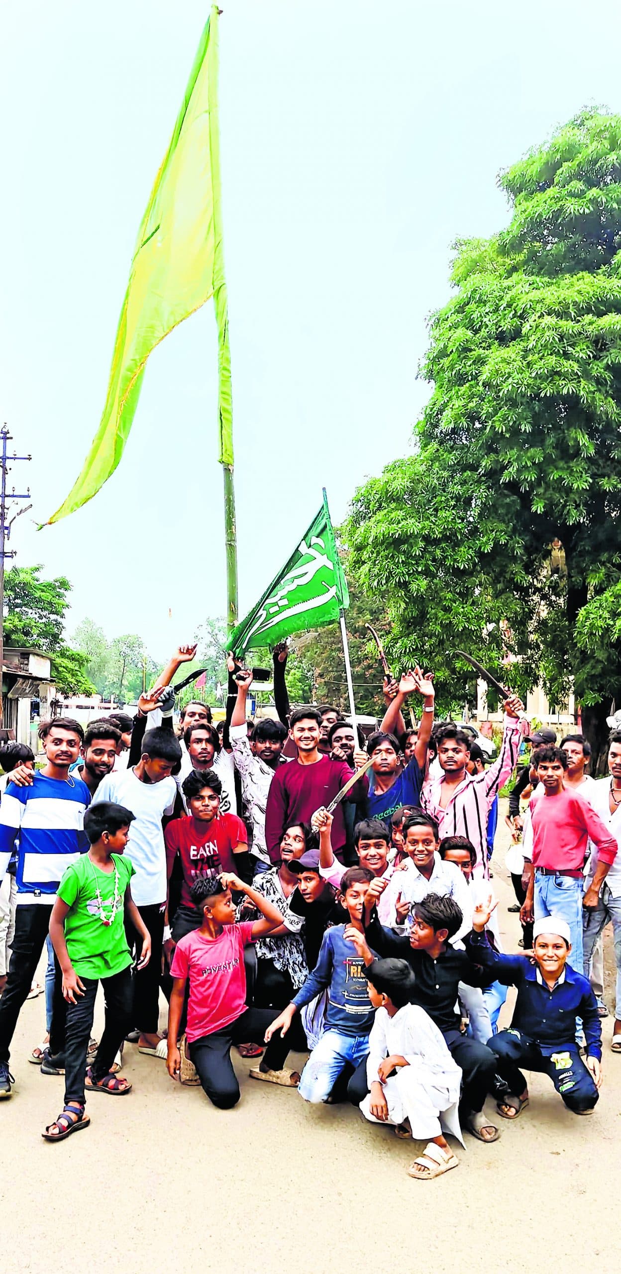 East Singhbhum News : घाटशिला- मऊभंडार में ताजिया अखाड़ा जुलूस को लेकर तैयारी पूरी