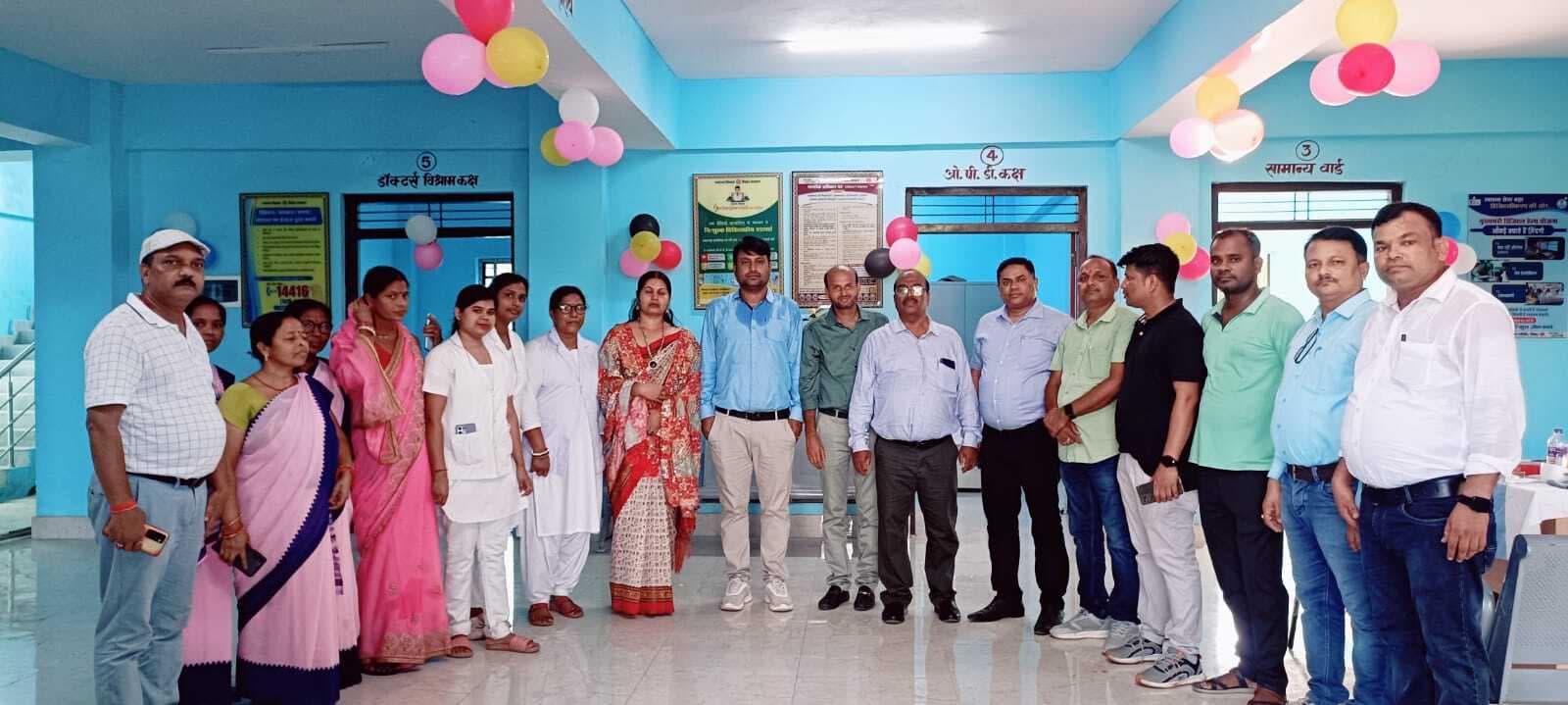 चुरली में अधिवृत्त प्राथमिक स्वास्थ्य केंद्र शुरू