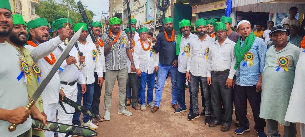 खूंटी में अकीदत के साथ निकला मुहर्रम का जुलूस