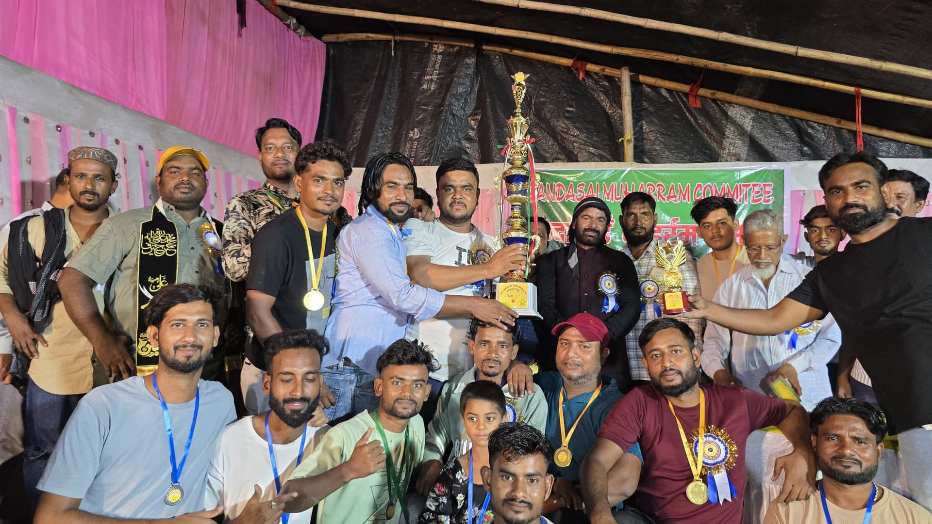 Chaibasa News : दंदासाई में मना मुहर्रम तीजा, अंसारनगर टीम रही विजेता