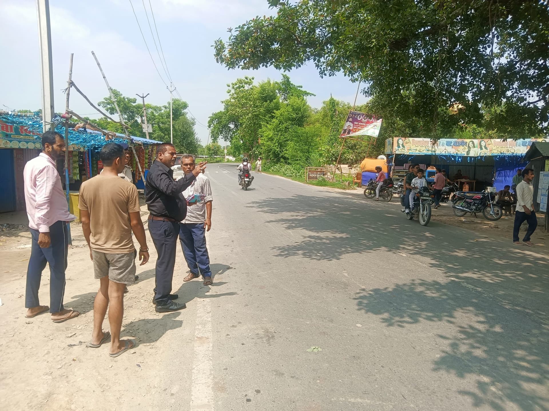 hajipur news. ब्लैक स्पॉट वाले एक दर्जन जगहें चिह्नित, लगाये जायेंगे साइन बोर्ड