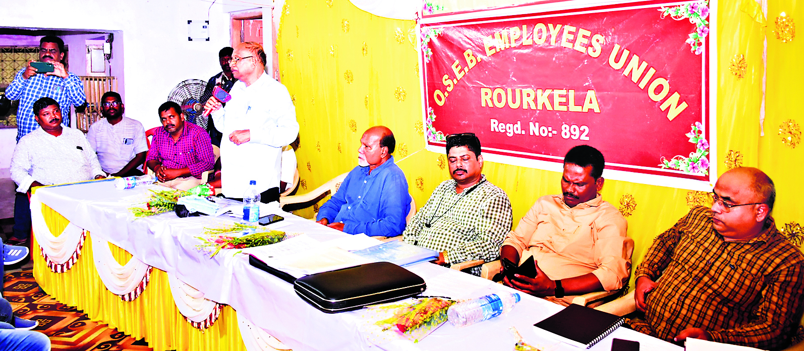 Rourkela News : महासंघ की मांगें नहीं मानी गयी, तो होगा आंदाेलन: विष्णु माेहंती