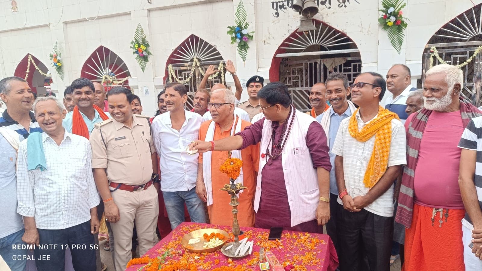 Bhagalpur news ब्रजलेश्वरनाथ धाम में सावन महोत्सव का उद्घाटन