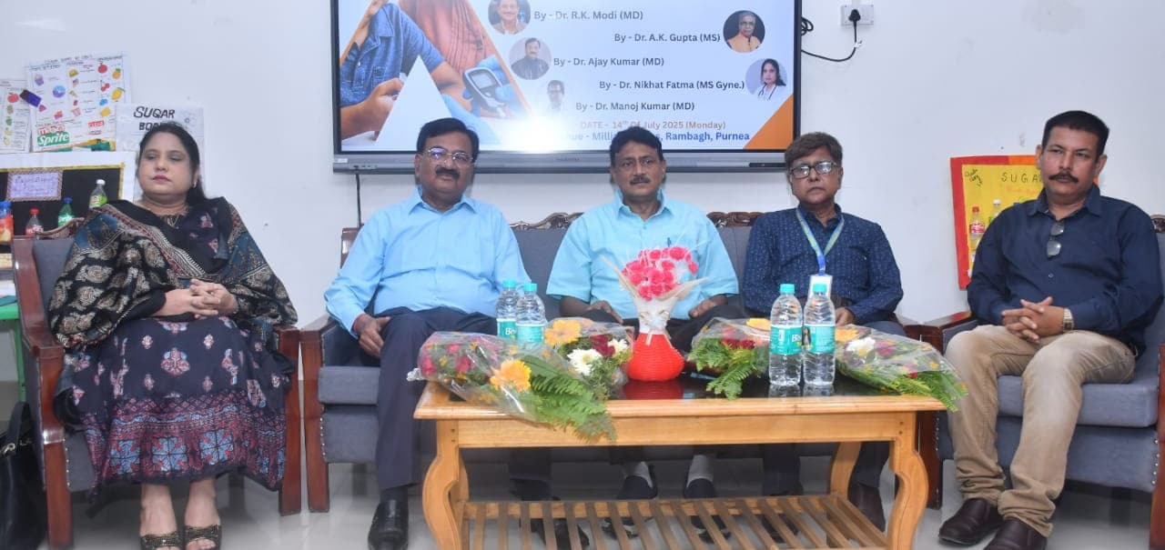 ”एपीआई चली स्कूल की ओर” के तहत मधुमेह पर बच्चों को किया जागरूक