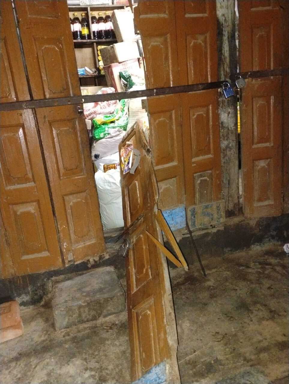 किराना दुकान से हजारों रुपये की संपत्ति की चोरी