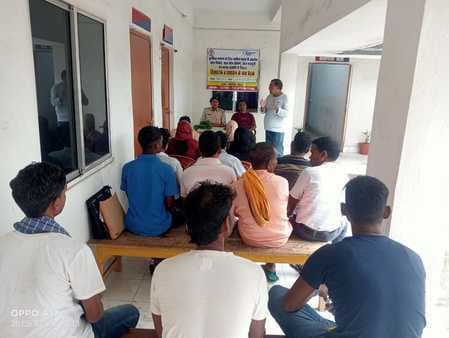 दामिन पहल के तहत पुलिस व आमजन को किया गया जागरूक