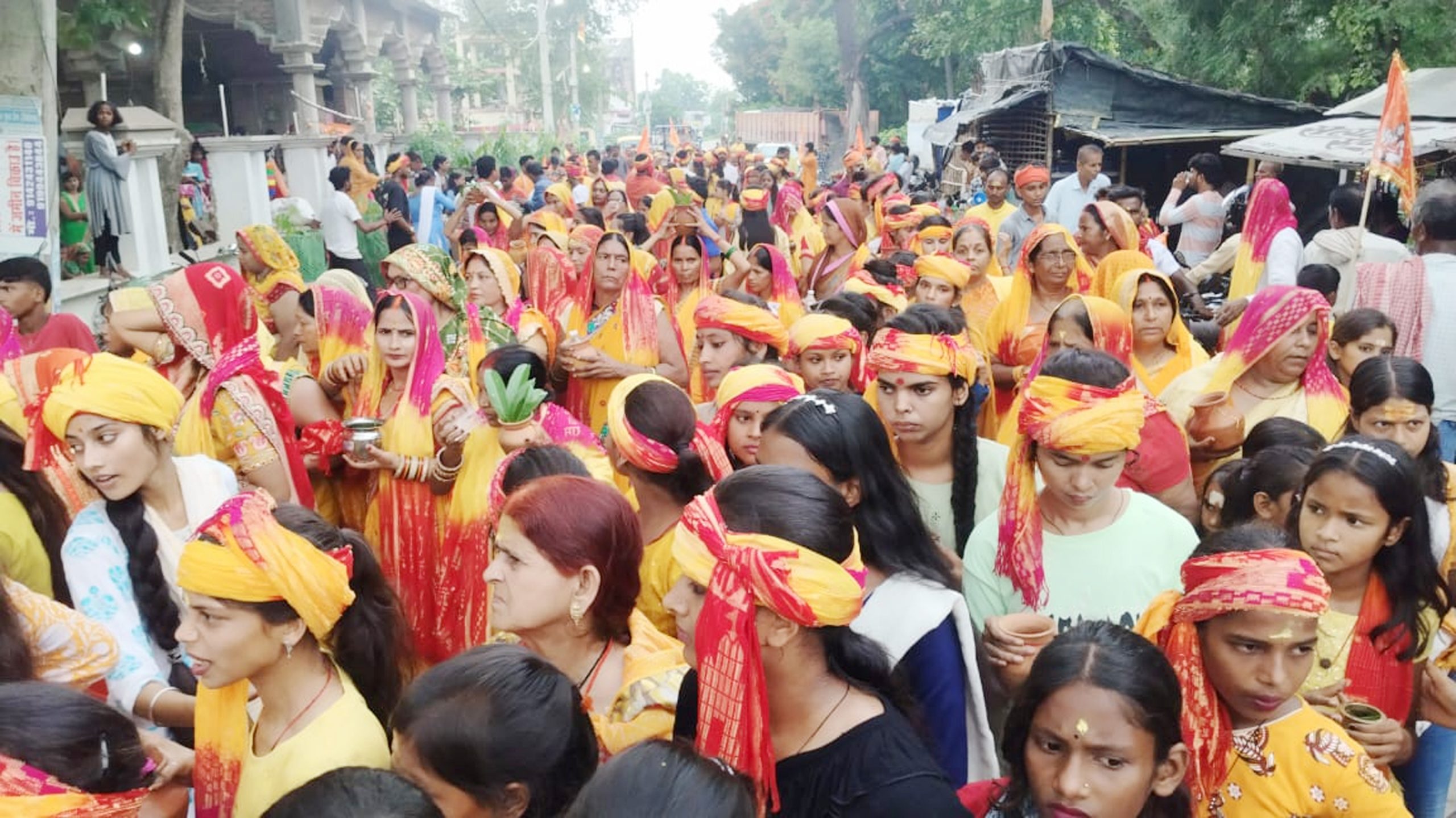 हर-हर महादेव के नारों से गूंजा भड़कुइयां का क्षेत्र