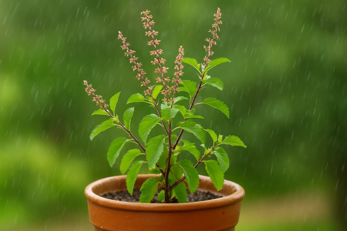 Gardening Tips: बारिश के दिनों में कैसे करें तुलसी के पौधे की देखभाल? जानें तरीका