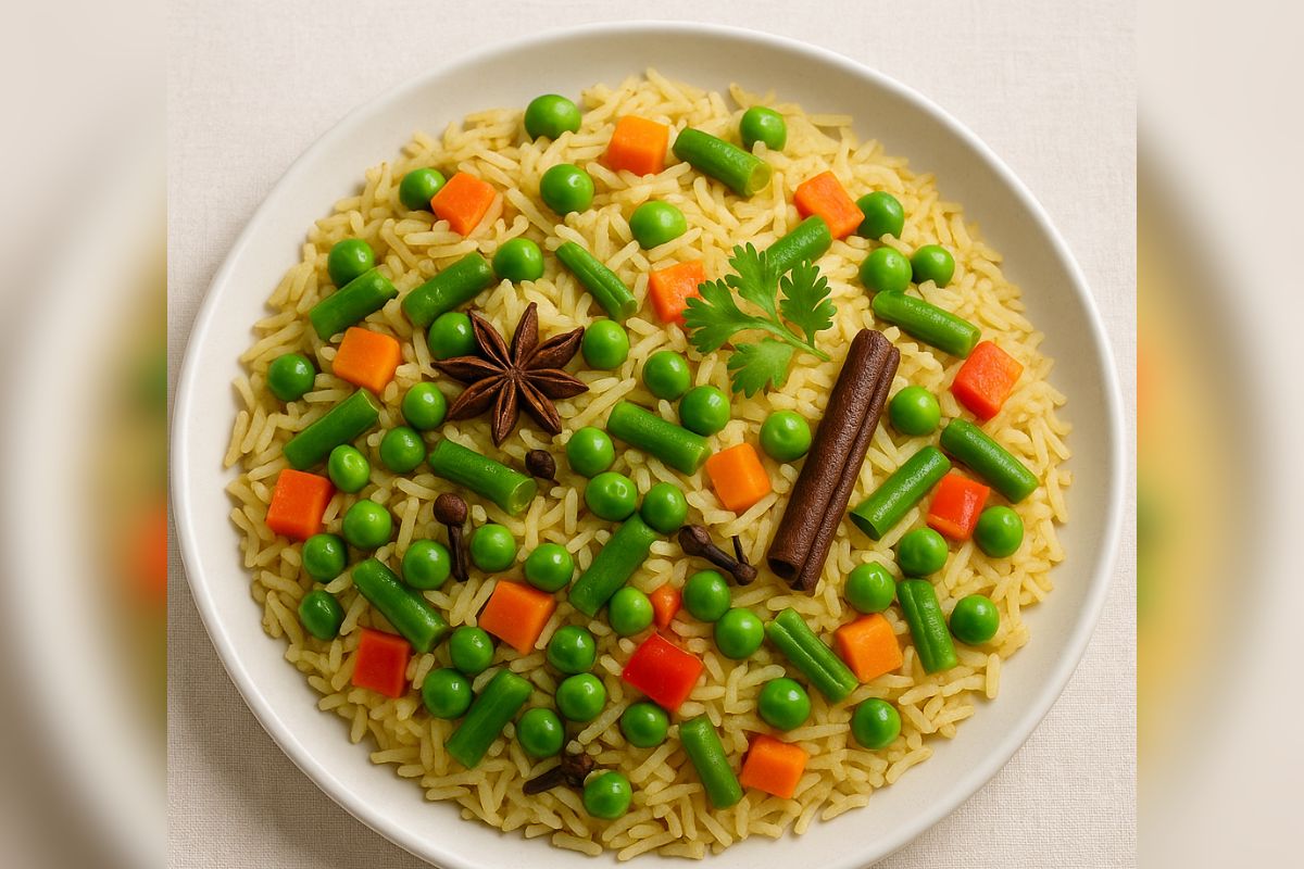 Vegetable Pulao Recipe: मिनटों में कुकर में आसानी से बनाएं वेजिटेबल पुलाव, जानें विधि